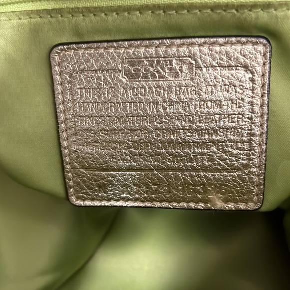 Vintage Coach Poppy Heritage Legacy Stripe Tote/Satchel Bag - Picture 16 of 16